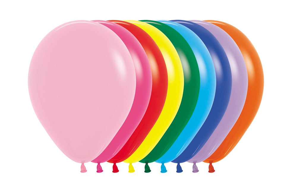 Balony Fashion Mix 25cm 100szt