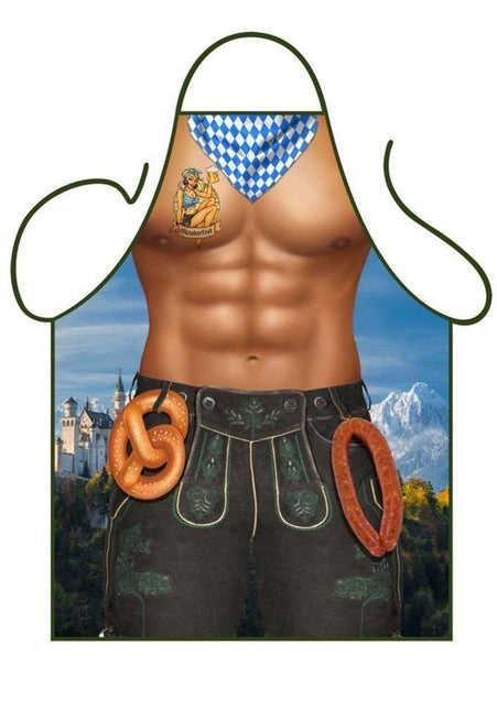 Fartuch kuchenny Oktberfest Lederhose