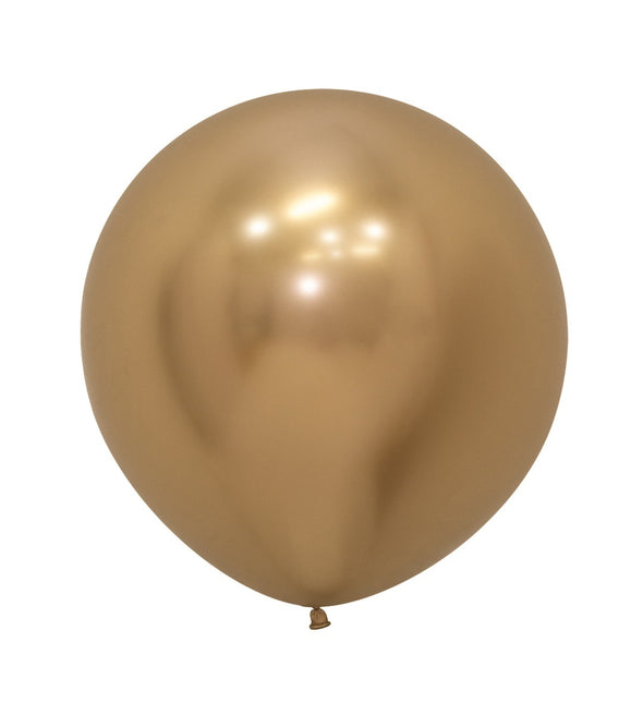 Balony Reflex Gold 61cm 3szt