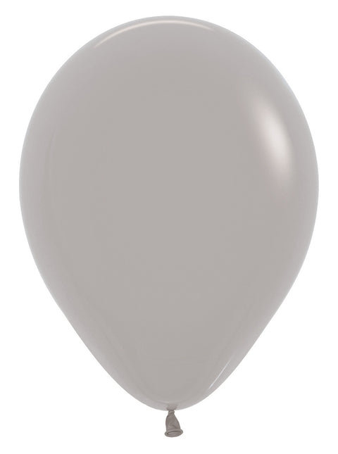 Balony szare 30cm 50szt