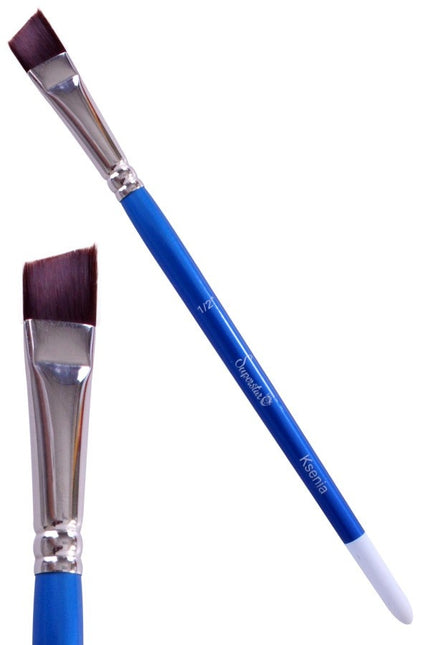 Blue Schmink Brush Angle No.1/2