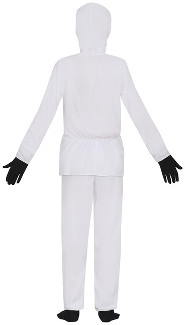 Kostium ninja biały chłopiec