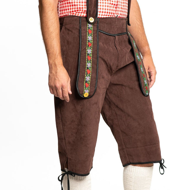 Lederhosen Lang Dark Brown