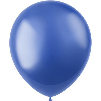 Niebieskie balony Metallic Royal Blue 33cm 10szt