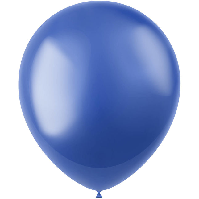 Niebieskie balony Metallic Royal Blue 33cm 10szt