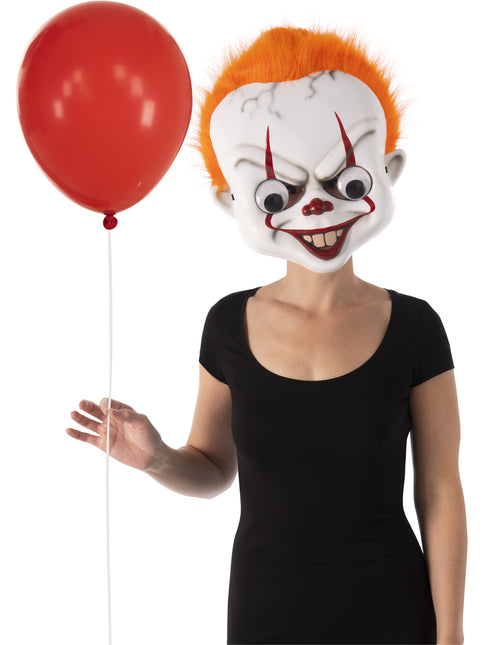 Maska na Halloween Pennywise duża