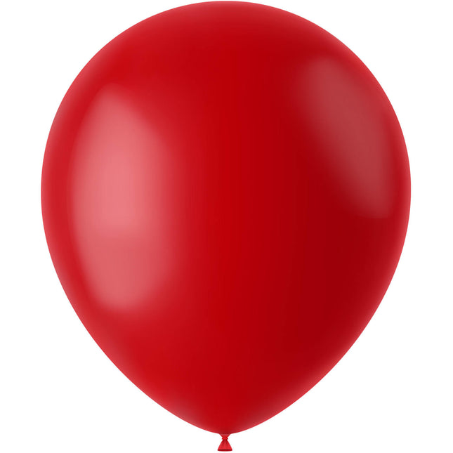 Balony czerwone Ruby Red 33cm 100szt