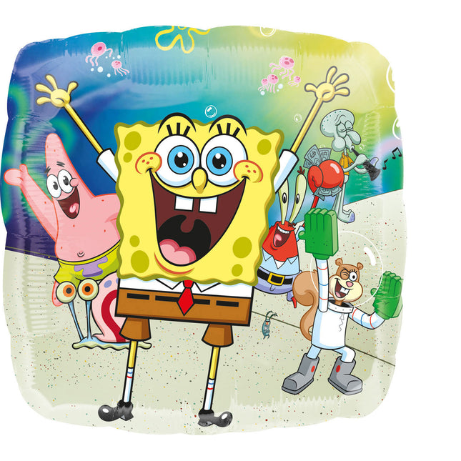 Balon helowy SpongeBob 43 cm pusty