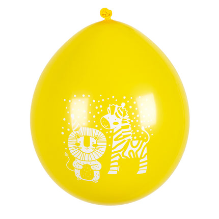 Balony do dżungli Safari 25cm 6szt.