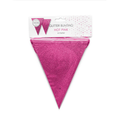 Fuchsia Flagline Glitter 6m