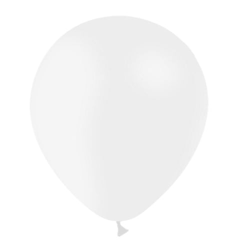 Balony białe 30cm 50szt