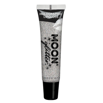 Holograficzny błyszczyk do ust Moon Glitter Silver 15ml