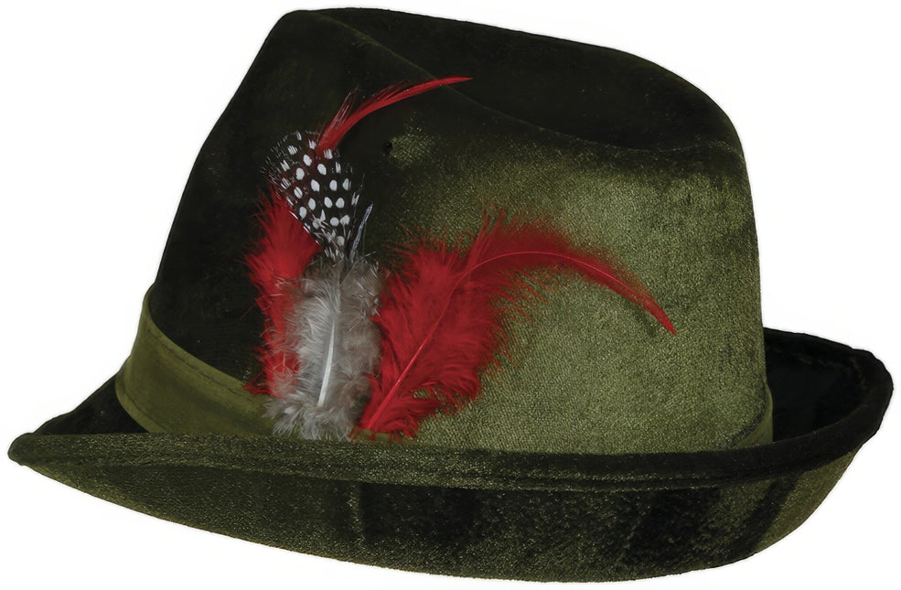 Oktoberfest Hat Tyrolean Feather