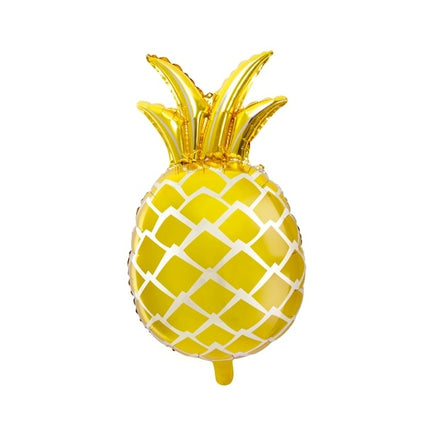 Balon helowy ananas złoty 63 cm