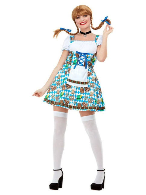 Dirndl Dress Oktoberfest Pretzels