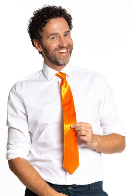 Krawat Neon Orange 50cm