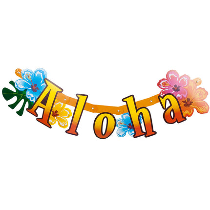 Girlanda z literami Aloha Hawaje 83 cm