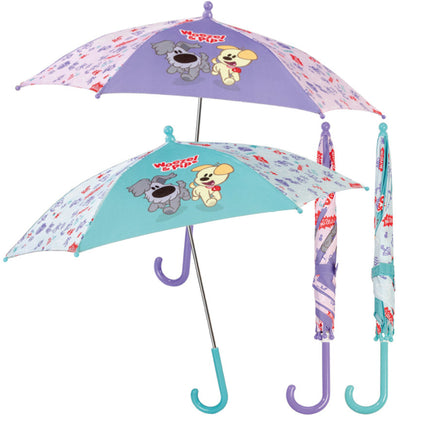 Fioletowy parasol Woezel And Pip 57 cm