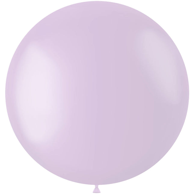 Balon w proszku liliowy 80 cm