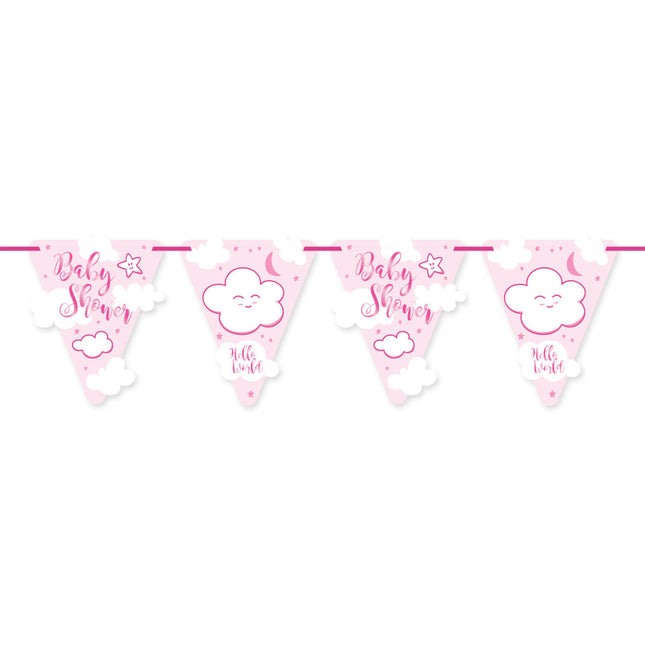 Baby Shower Girl Garlands 6m