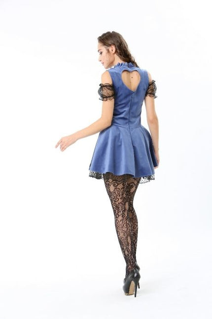 Dirndl Dress Oktoberfest Lace Black