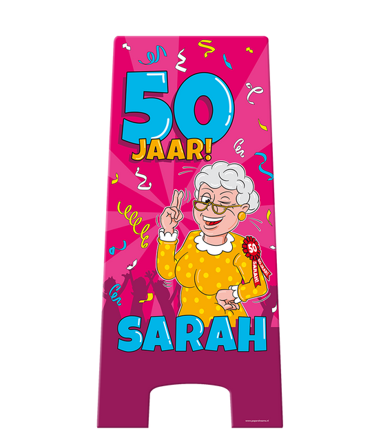 Znak ostrzegawczy Sarah Cartoon 58cm