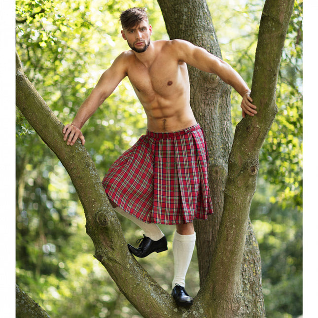 Scottish Kilt Red