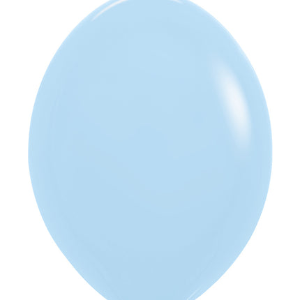 Balony Pastel Matte Blue 30cm 50szt