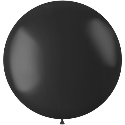 Czarny balon Midnight Black 80cm