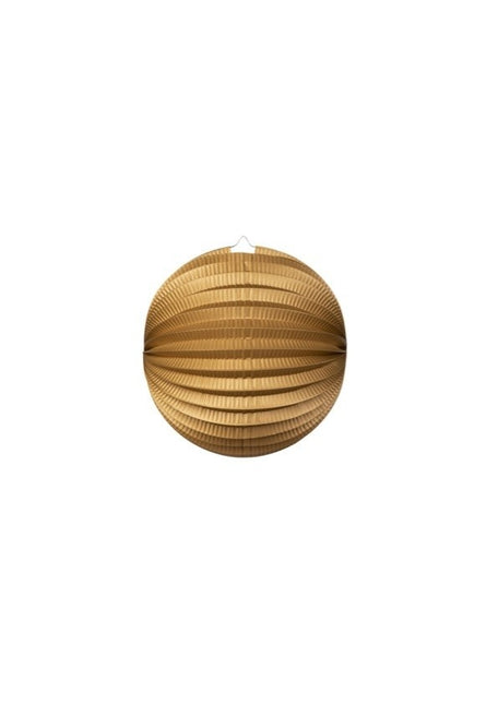 Golden Lantern Metallic 25cm