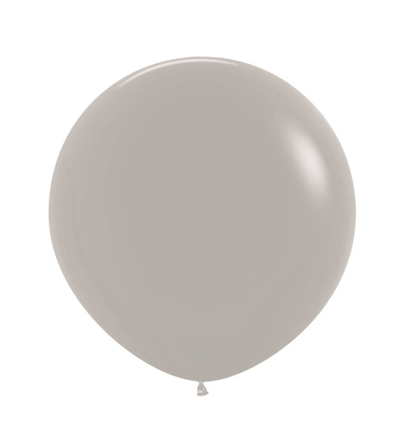 Balony szare 61cm 10szt