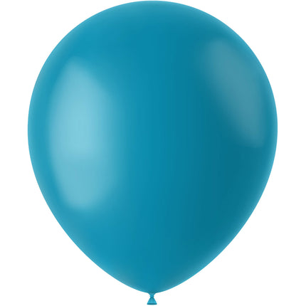 Balony turkusowe Calm Turquoise 33cm 100szt