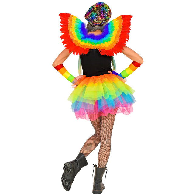 Rainbow Tutu Ladies 45cm