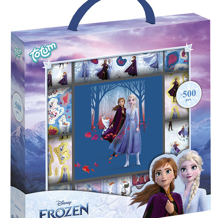 Duży zestaw naklejek Frozen