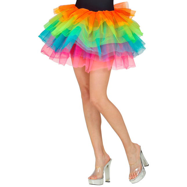 Rainbow Tutu Ladies 45cm