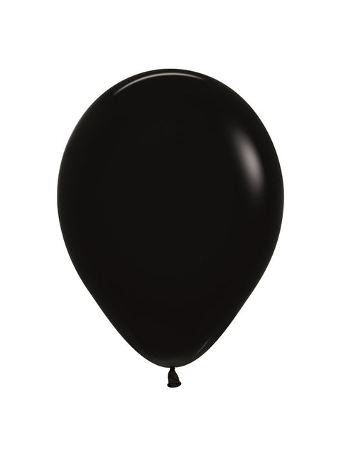 Balony czarne 23cm 50szt