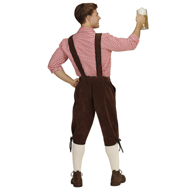 Oktoberfest Lederhosen Brown Men