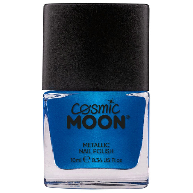 Metaliczny lakier do paznokci Cosmic Moon Blue 14ml