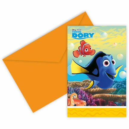 Zaproszenia Finding Dory 6szt