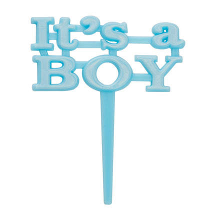 Topper na tort It's A Boy Blue 8szt.