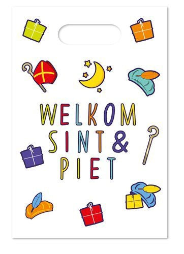 Torby imprezowe Welcome Sint & Pieten 6szt