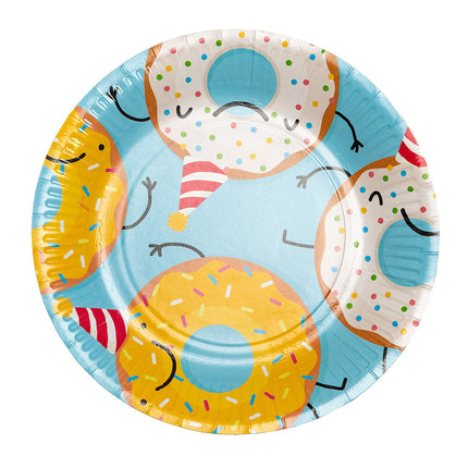 Talerze Donut 23cm 8szt