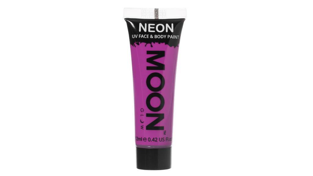 Farba do twarzy Moon Glow Intense Neon UV w kolorze intensywnego fioletu