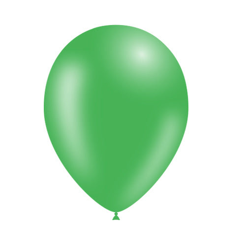Balony zielone 25cm 50szt