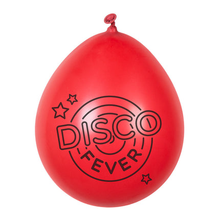 Balony Disco Fever 23cm 6szt