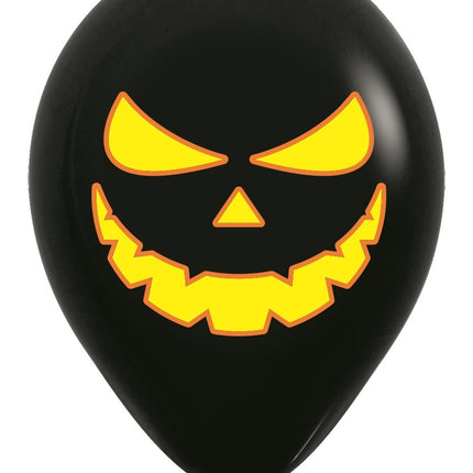 Balony Pumkin Light Black 30cm 25szt