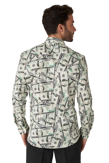 Dollar Money Shirt Men OppoSuits