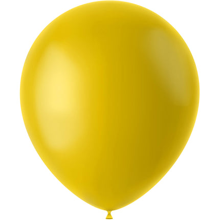 Żółte balony Tuscan Yellow 33cm 10szt