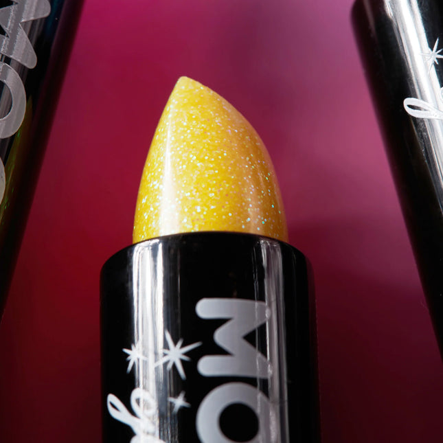 Moon Glitter Iridescent Glitter Lipstick Yellow 4.2g