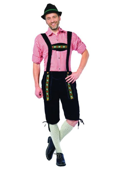 Lederhosen Lang Black